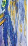 Animus Seeks its Counterpart, Arylic on canvas, 100 x 200 cm, 2025